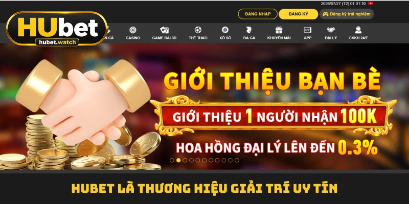 HUBET là thương hiệu giải trí uy tín HUBET là thương hiệu giải trí uy tín